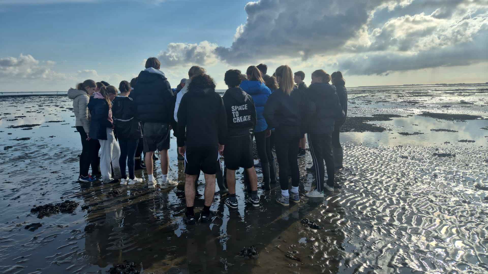 5e klas biologie op de wadden